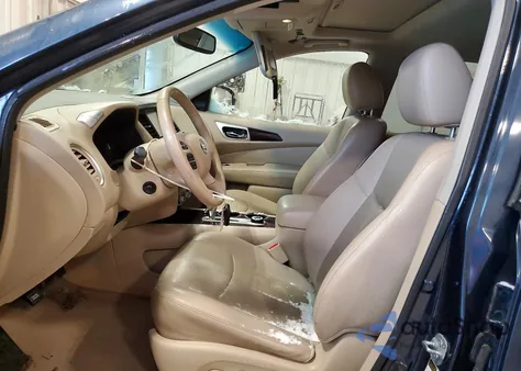 2015 Nissan Pathfinder S из США, поврежденный, VIN 5N1AR2MM4FC610277